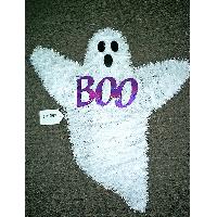 53cm Halloween Wall and Door Decoration - White Ghost