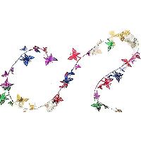 5M Raibow Butterfly Garland